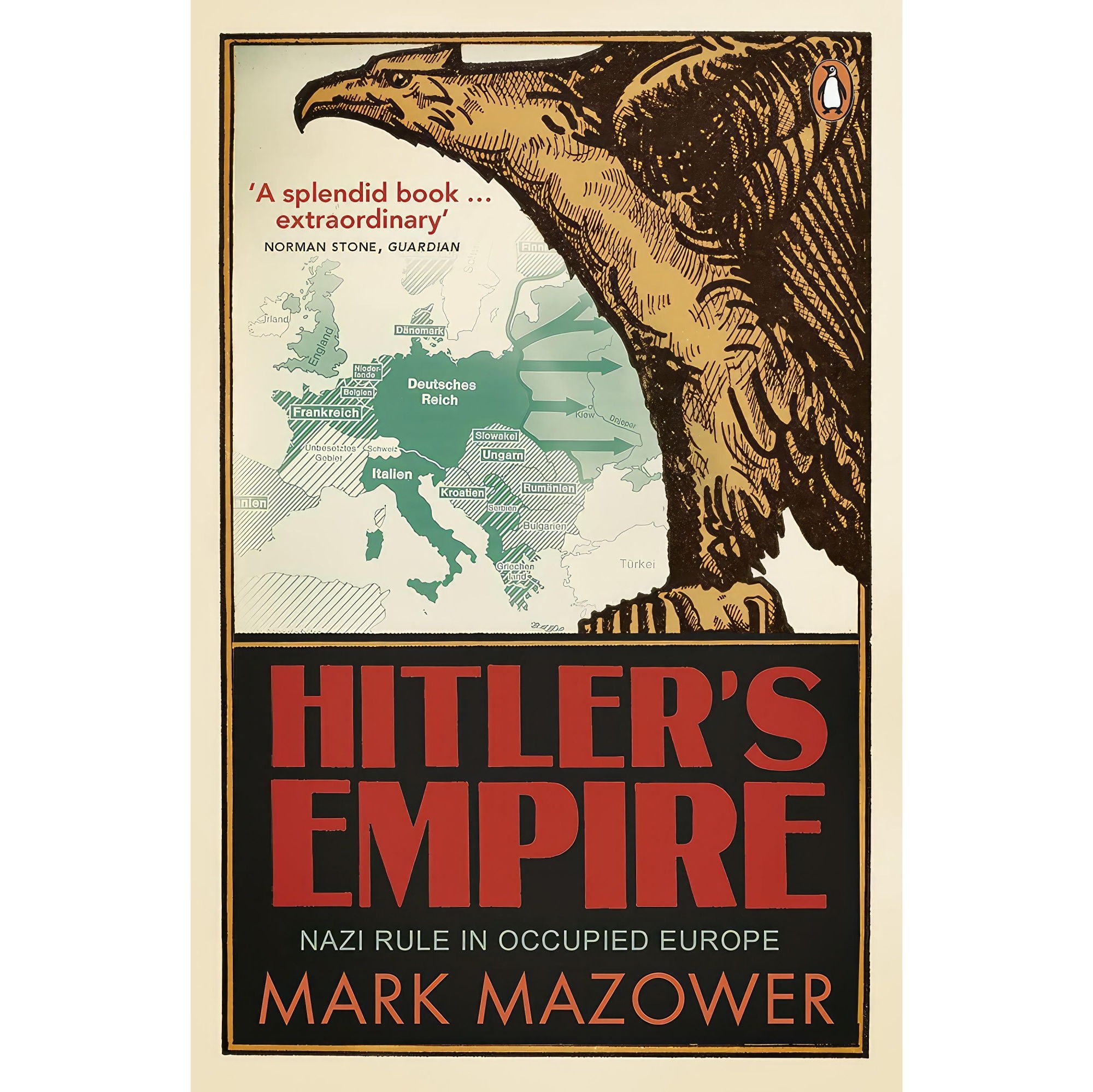 کتاب زبان اصلی Hitlers Empire اثر Mark Mazower انتشارات Penguin Books