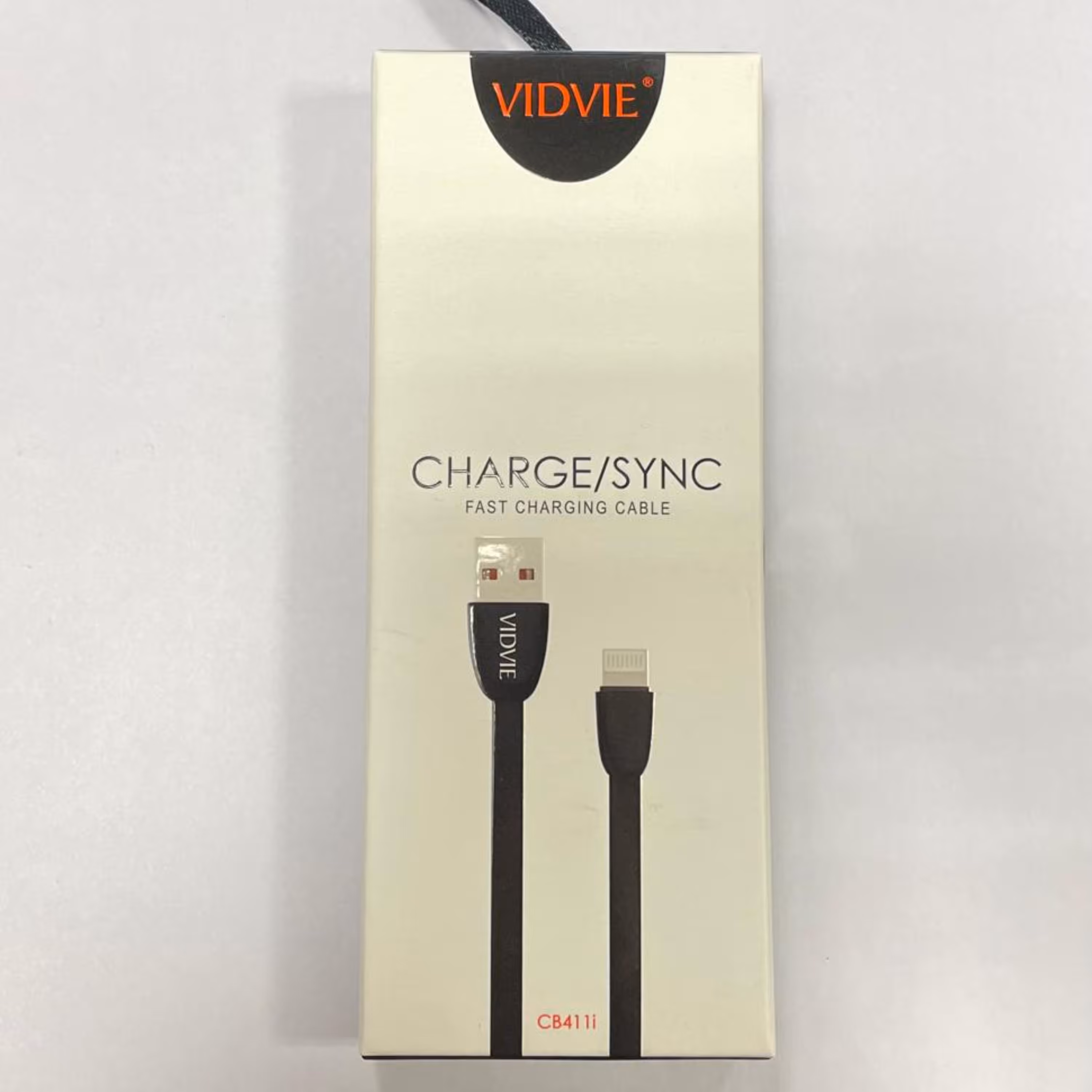 کابل شارژ   Vidvie lightning  مدل  CB411 i  مشکی 