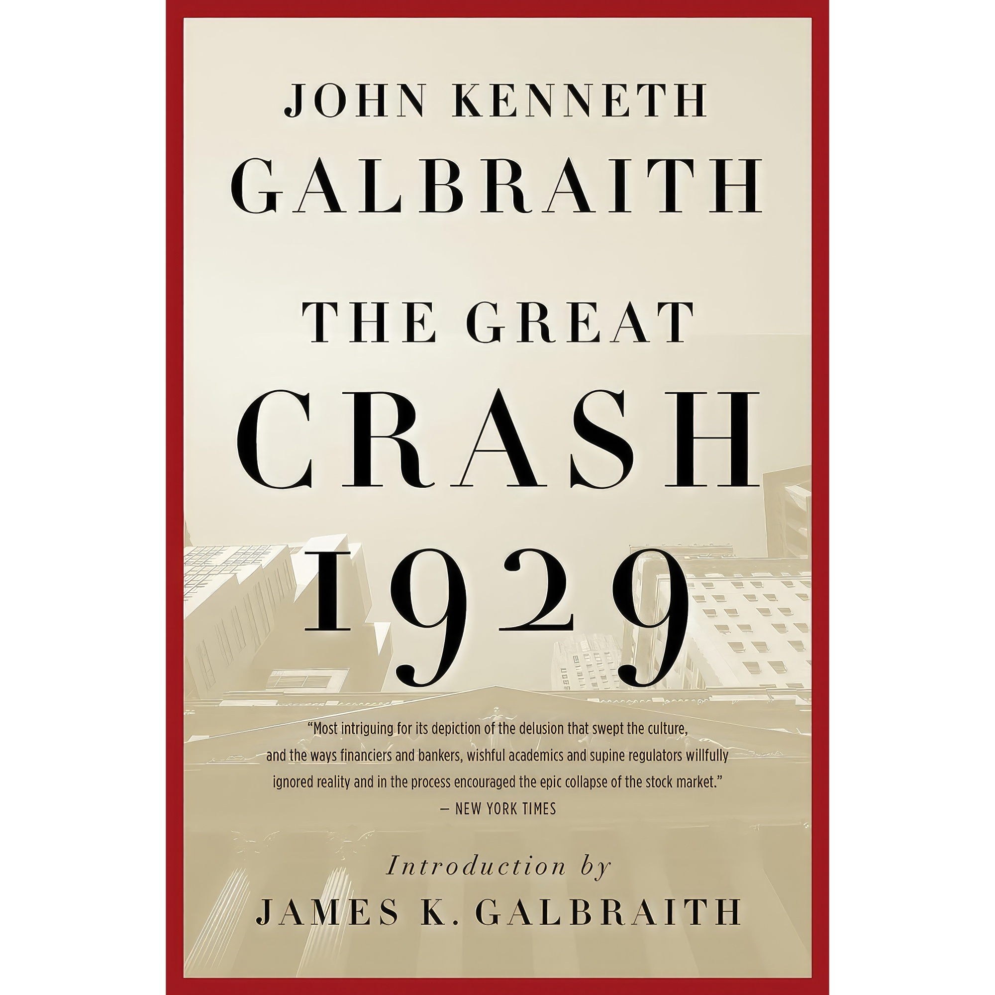 کتاب زبان اصلی The Great Crash اثر John Glabraith and John Kenneth Galbraith
