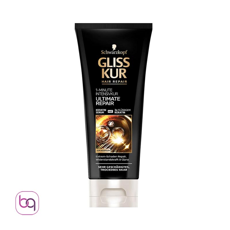 کرم مو ترمیم کننده فوری گلیس Kur Hair repair - بانه گالری