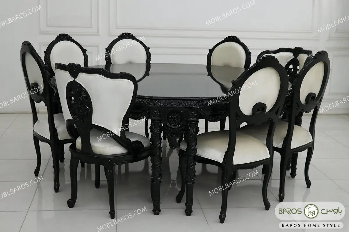 میز ناهارخوری لوکس و جدید نوادا کد 4