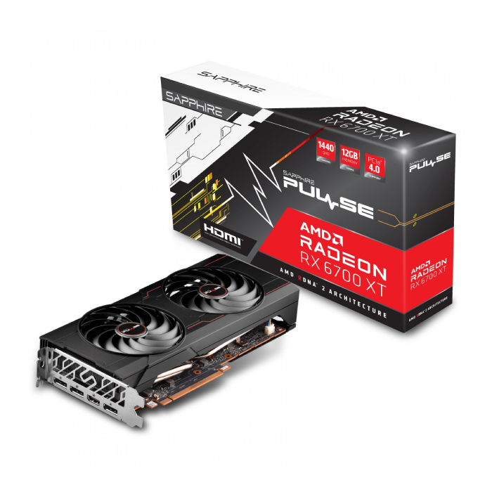 کارت گرافیک سافایر Pulse RX 6700XT Gaming 12G