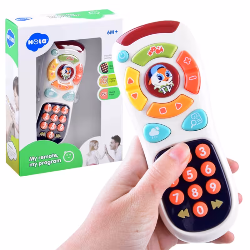 اسباب بازی کنترل تلویزیون موزیکال هولی تویز Huile Toys  کد 3113