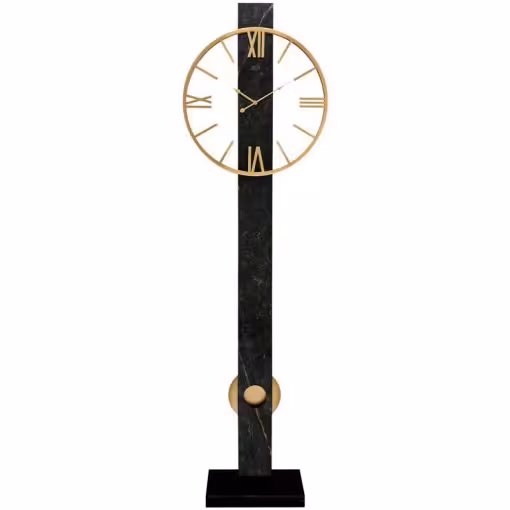 ساعت کنار سالنی LONGPORT کد WFC-14141 رنگ WHITE و GRAY و BLACK