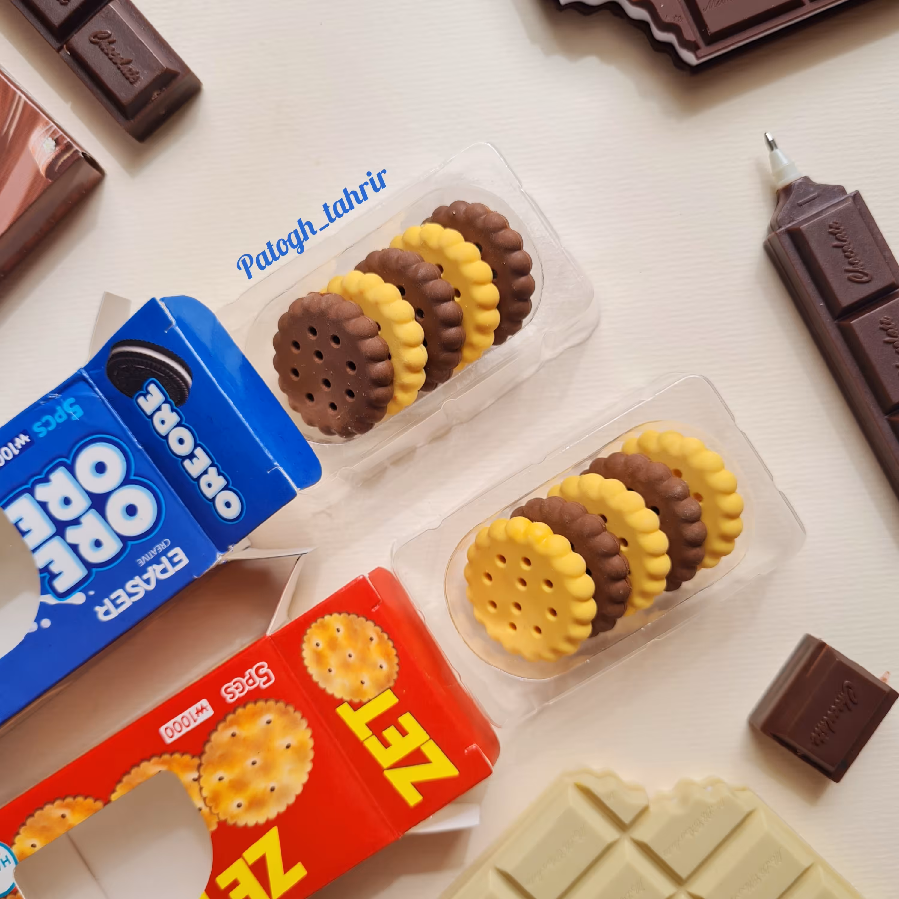 پاکن فانتزی بیسکوییتی 5عددی ( باکیفیت و بسیار طبیعی)