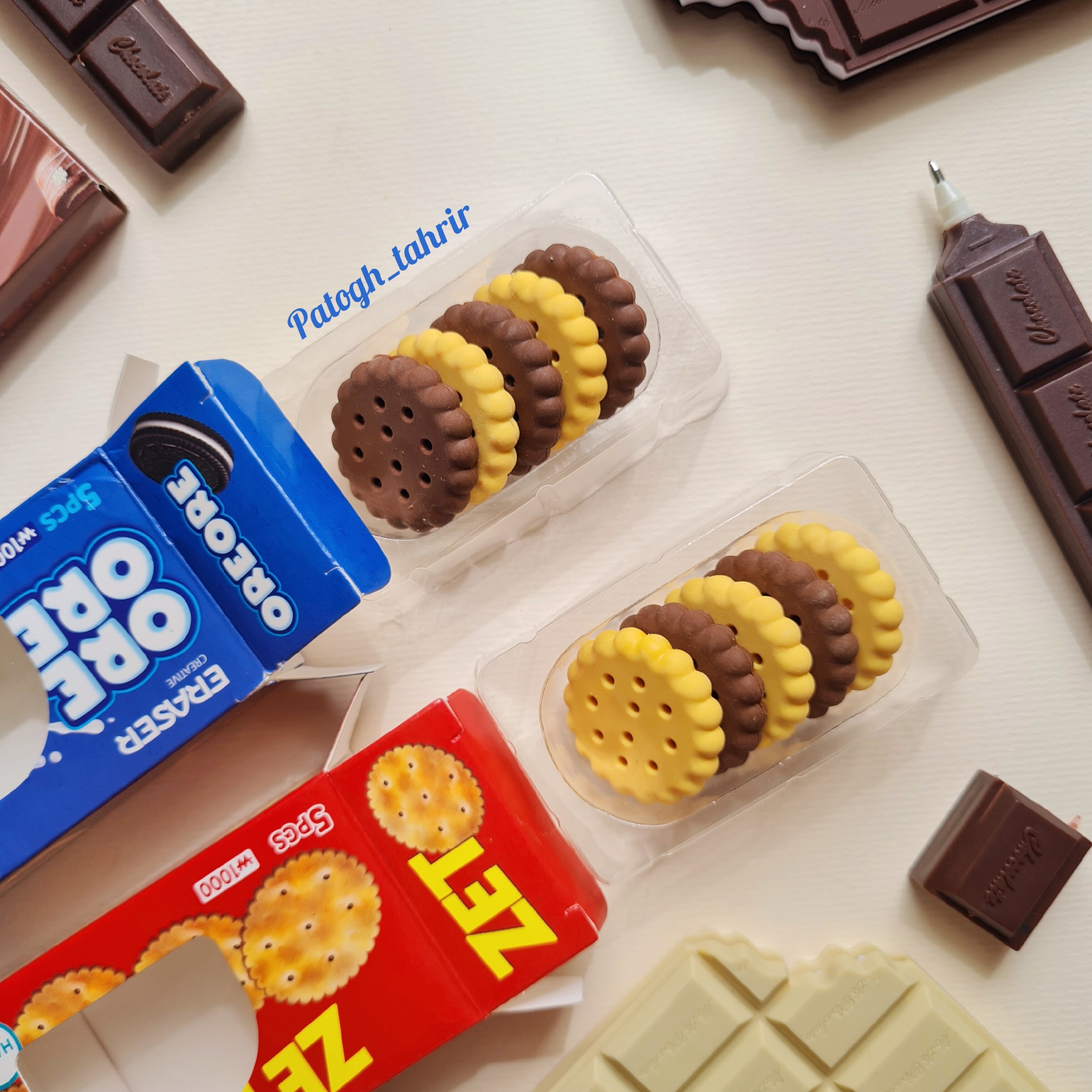 پاکن فانتزی بیسکوییتی 5عددی ( باکیفیت و بسیار طبیعی)