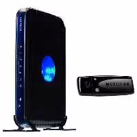 NETGEAR DGND3100 Dual-Band Wireless ADSL2  Router With N600 Adapter