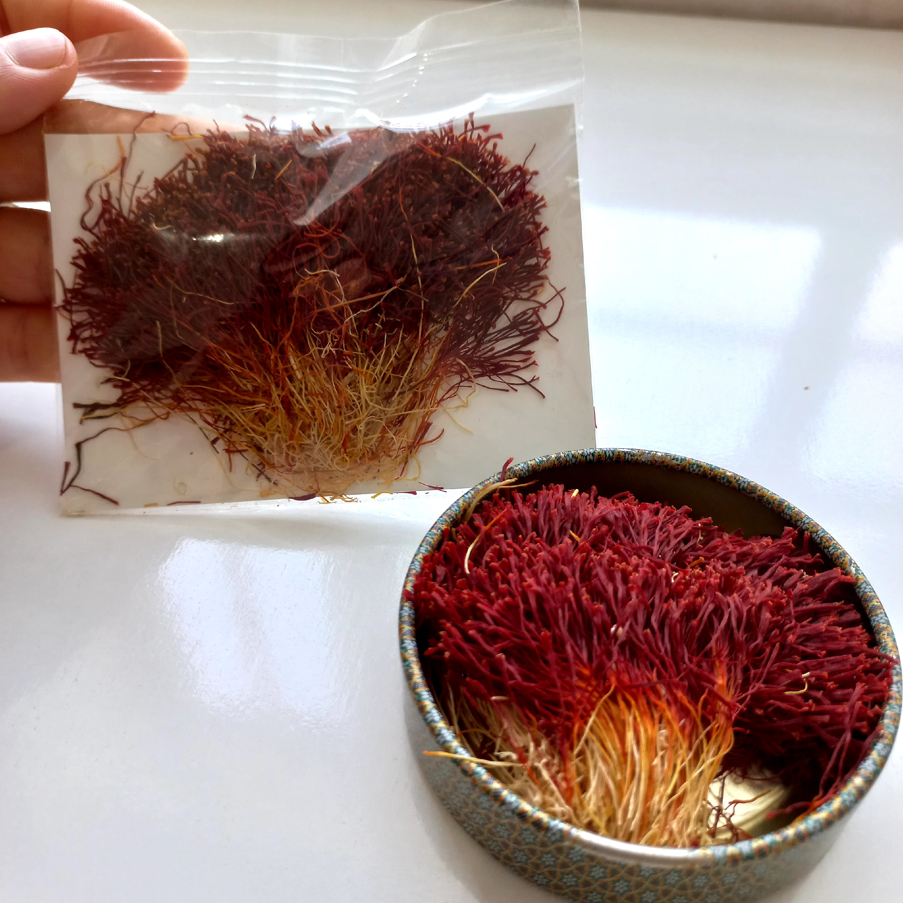 زعفران دخترپیچ قائنات یک مثقالی