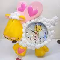 ساعت زنگ دار(رومیزی) طرح بره