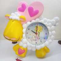 ساعت زنگ دار(رومیزی) طرح بره