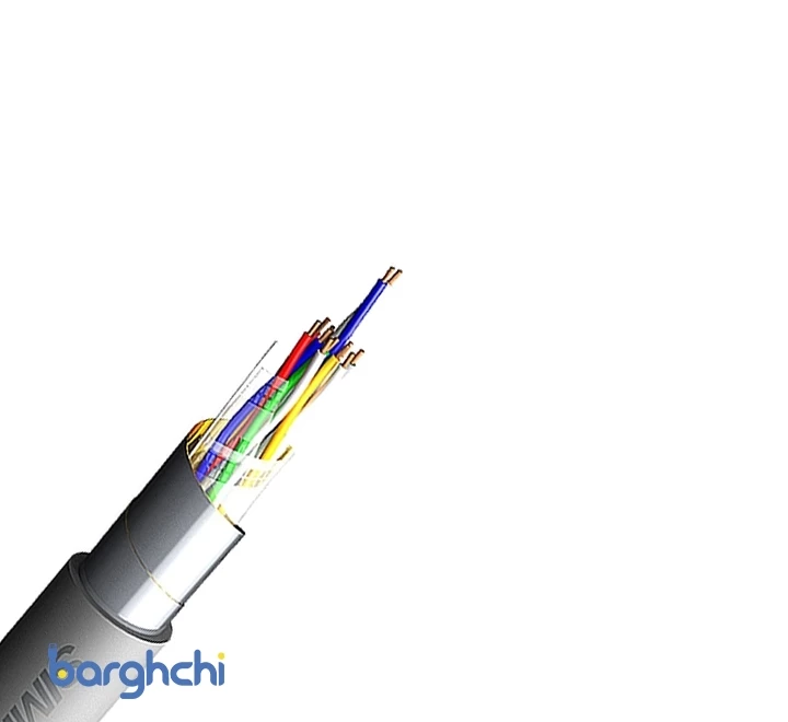 کابل مخابراتی هوایی طوسی سیمیا 06*2*2