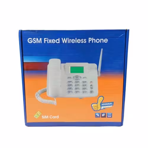 تلفن سیم کارتی باطری دار GSM Fixed Wireless Phone آنلاک