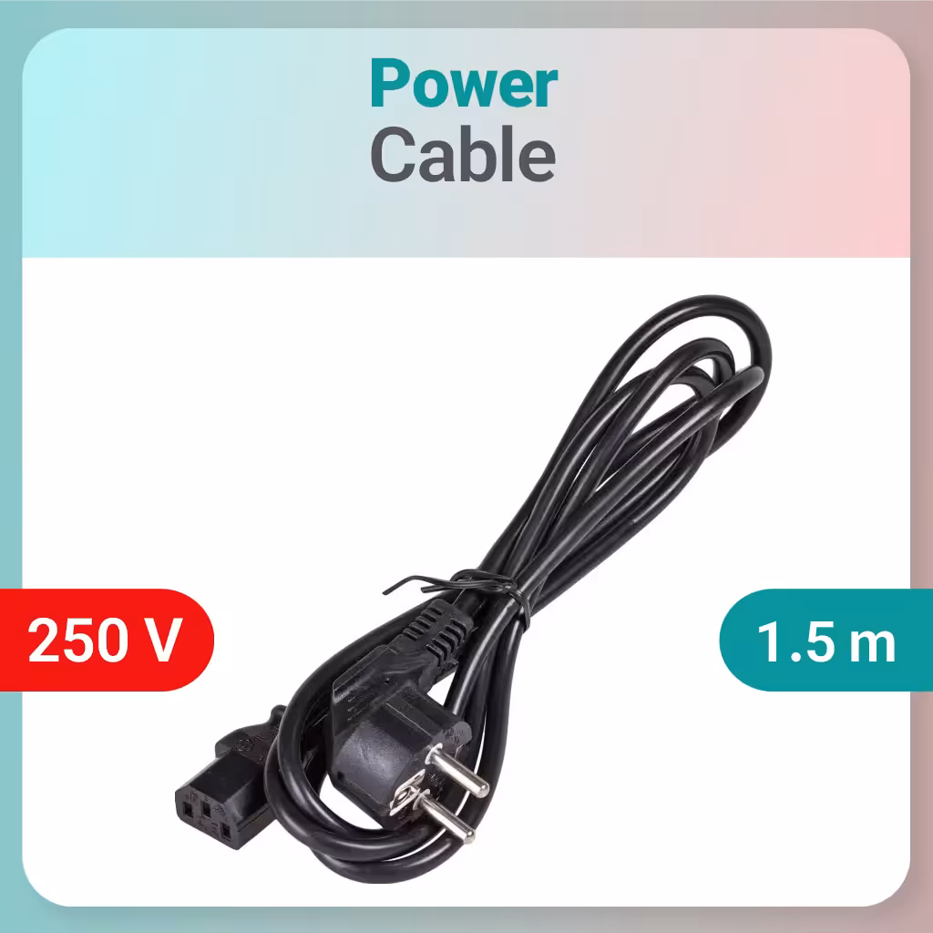 کابل برق کامپیوتر و مانیتور