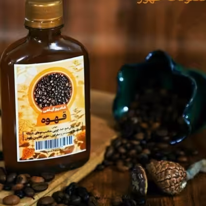 شامپو قهوه 2 قوطی  رفع ریزش مو. نرم کننده مو.