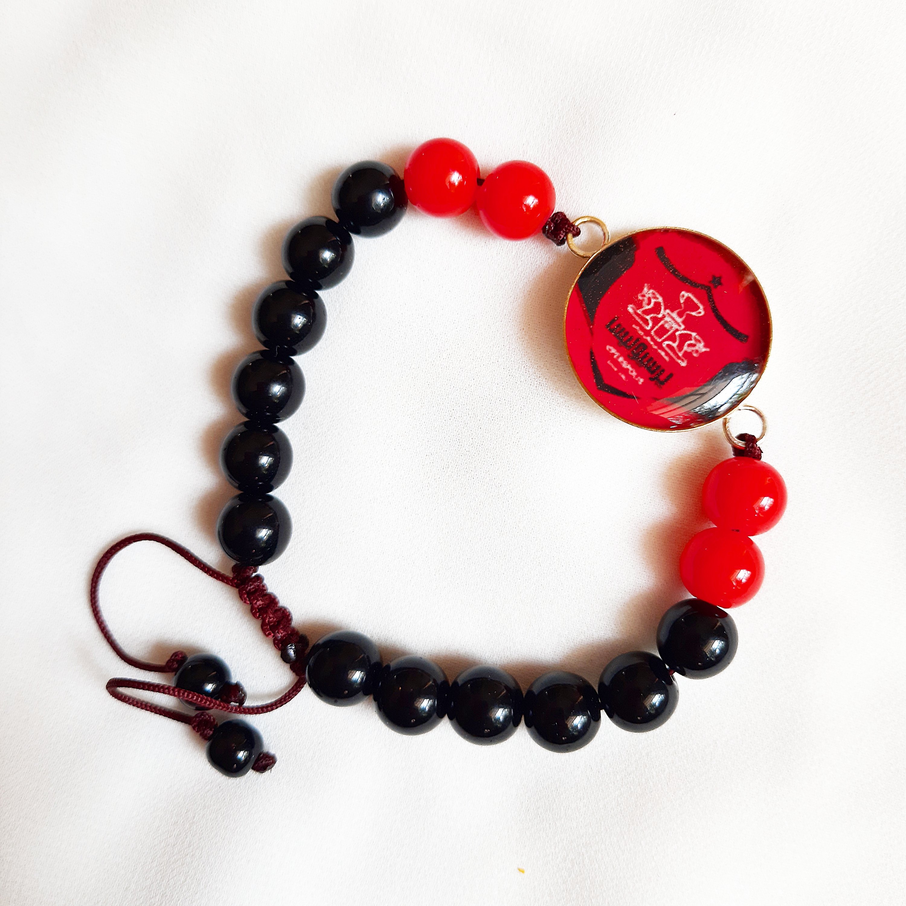 دستبند پرسپولیس قابل تنظیم سایز تیم ورزشی