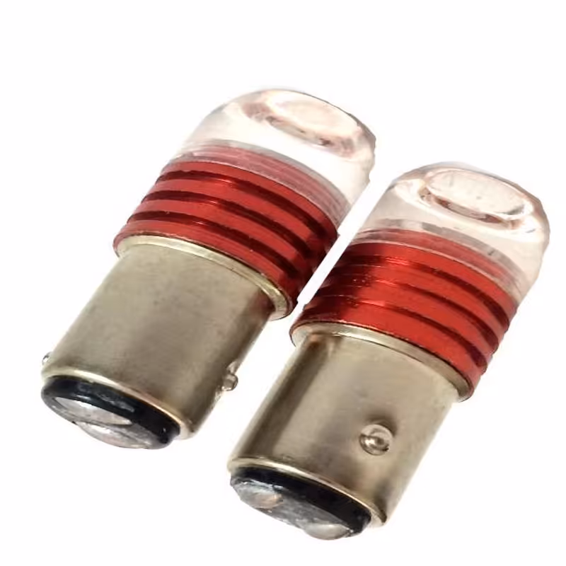 لامپ دو کنتاکت فلش زن خودرو مدل D2 بسته دو عددی