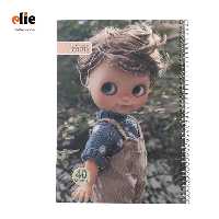 دفتر 40 برگ عروسکی ایمان طرح 08