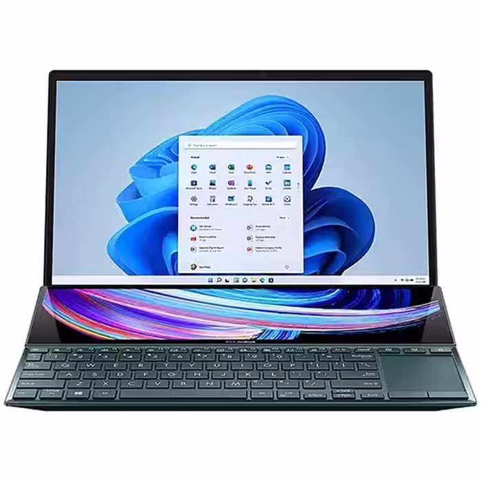 خرید و قیمت لپ تاپ 14 اینچ ایسوس مدل ZenBook Duo 14 UX482EGR - HY355W | پردازنده i7 1195G7 رم 16GB حافظه 1TB