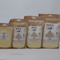 نوره سنتی درمانی طبیب با زرنیخ قرمز  با نسبت 1 به 6 واقعی کرافت 500 گرمی بسیار زیبا 