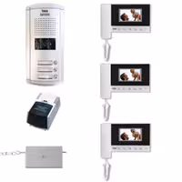 پک 3 واحدی تصویری با مانیتور 43-5 تابا الکترونیک