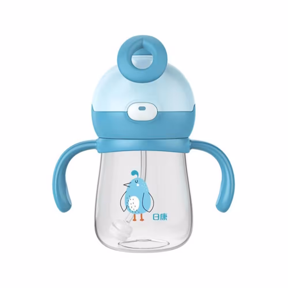 لیوان آبمیوه خوری رووکو Rovco نی دار 220 میلی لیتر آبی