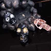 اکسسوری  جا سوئیچی طرح اسکلت