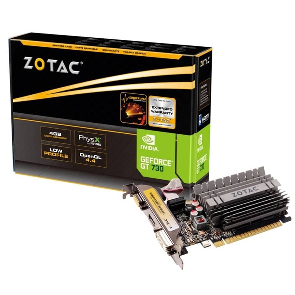 کارت گرافیک زوتک ZOTAC GT 730 Zone Edition 4GB DDR3