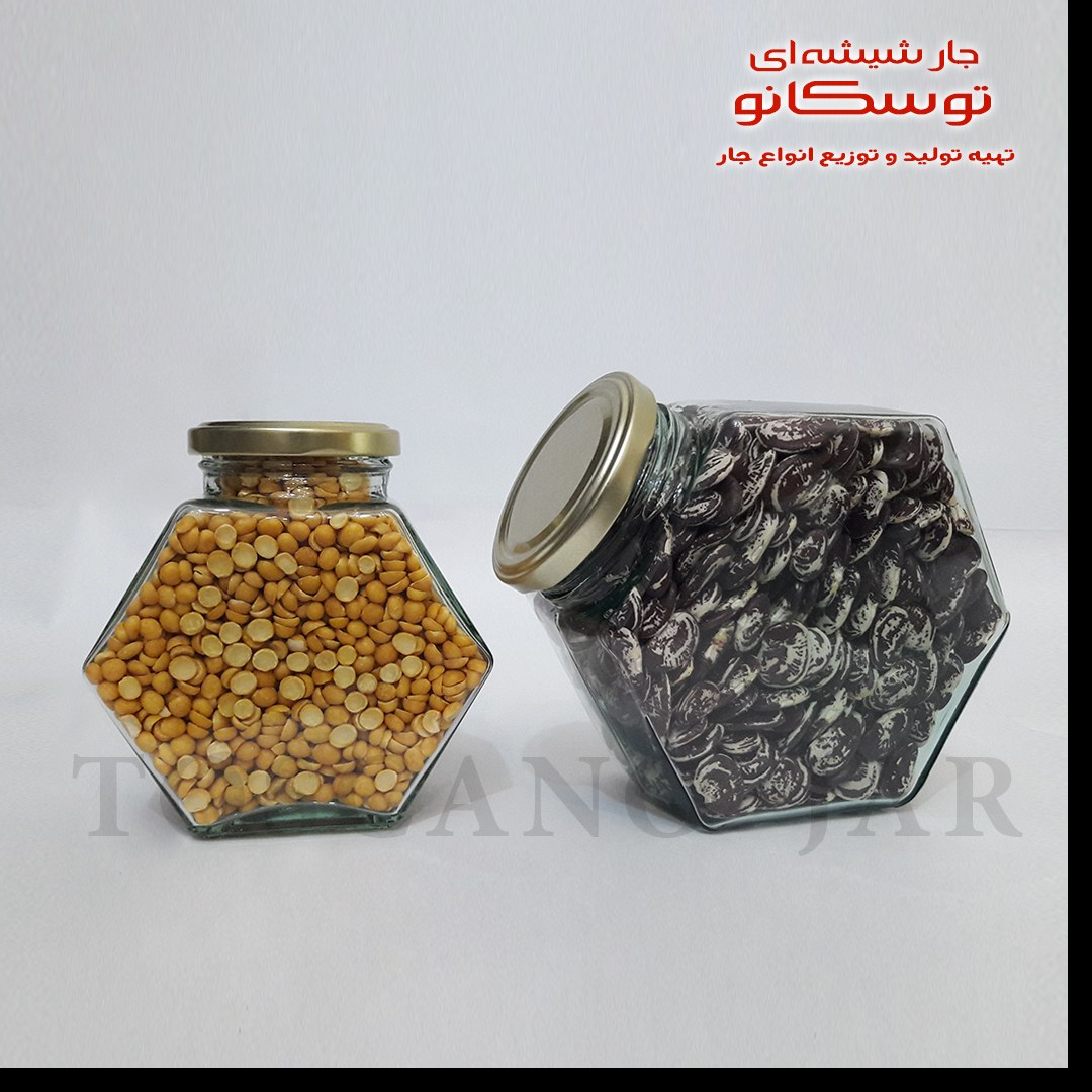 شیشه نیم کیلویی عسل