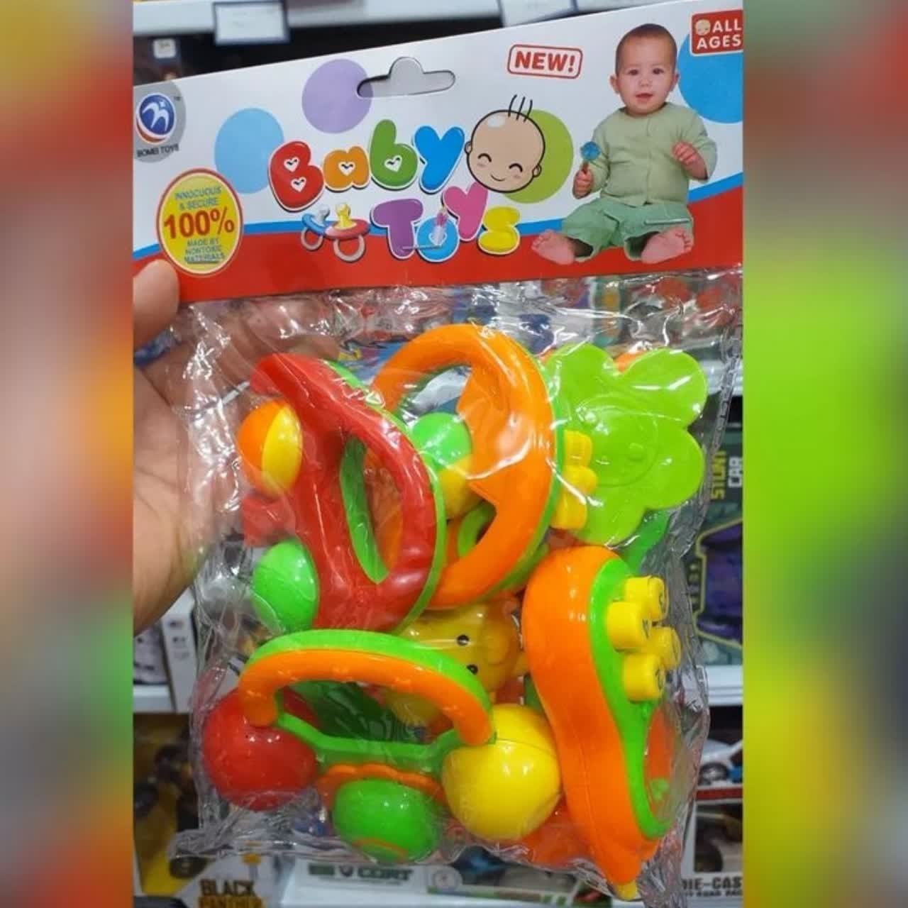 پک جغجغه شک شک خارجی کیفیت بسیار عالی و نشکن