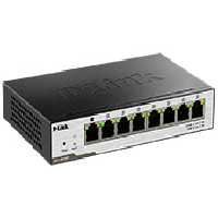 سوئیچ 8 پورت دی لینک مدل دی جی اس 1100 با یک پورت PD