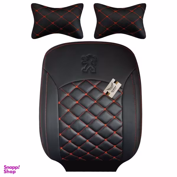 روکش صندلی خودرو سوشیانت مدل A_16 مناسب پژو 207 به همراه پشت گردنی