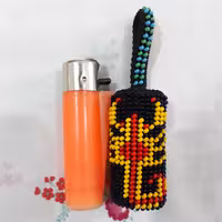 جا فندکی کوچک منجوقی طراح دار عقرب رنگ زیبا جنس عالی مقاوم