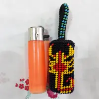 جا فندکی کوچک منجوقی طراح دار عقرب رنگ زیبا جنس عالی مقاوم