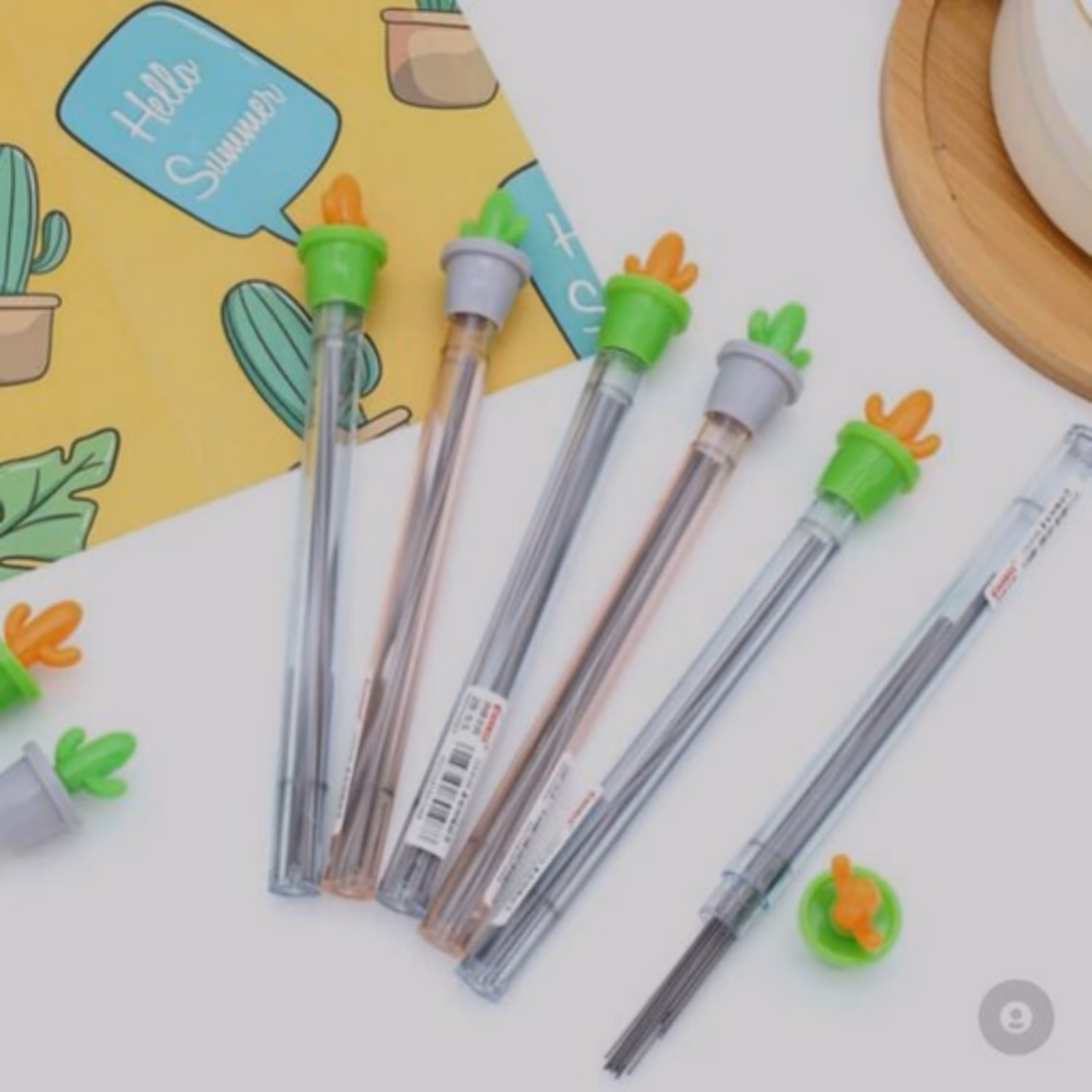 نوک اتود طرح کاکتوس سایز  5دهم در دو رنگ