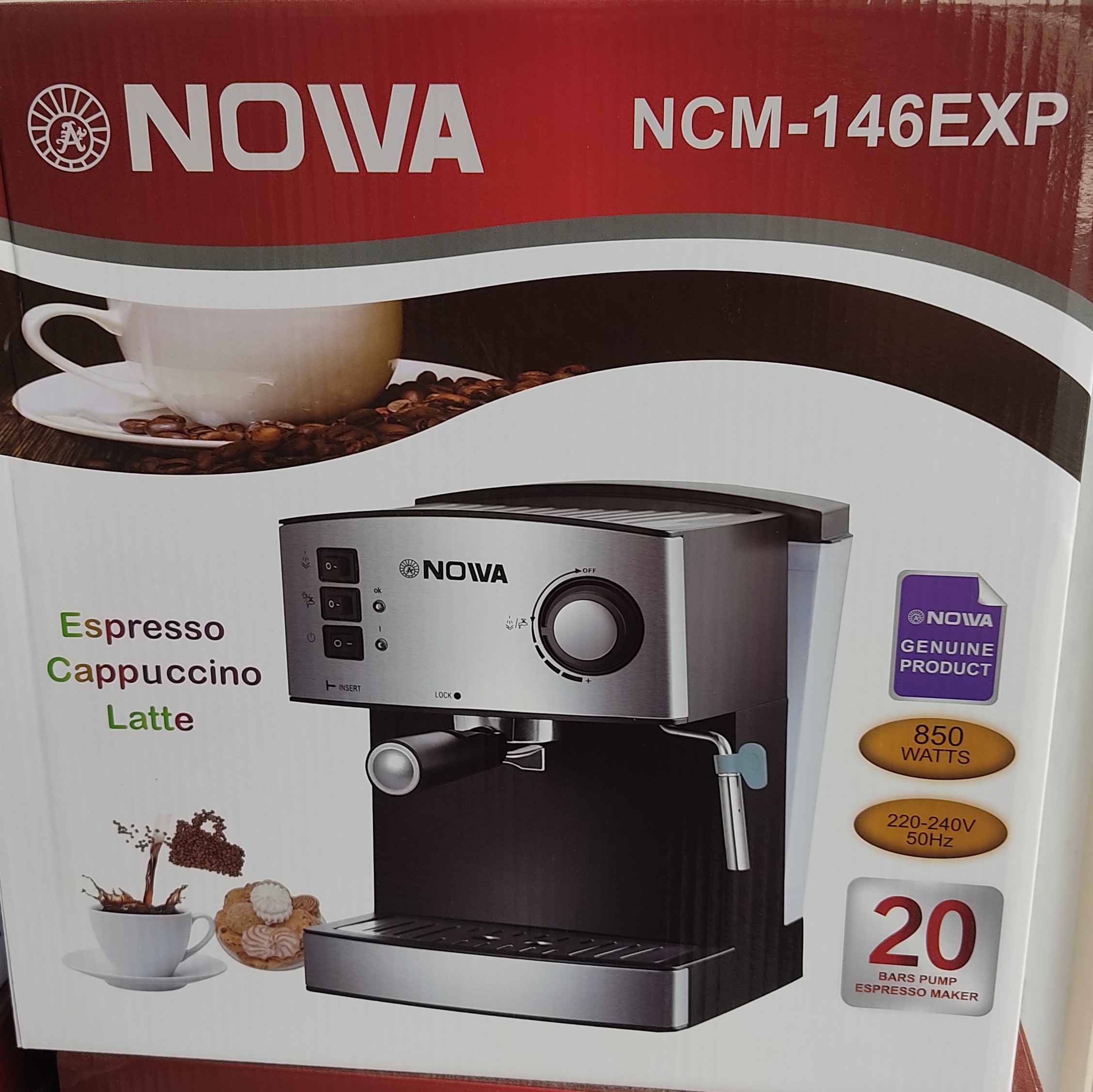 اسپرسوساز نوا مدل NCM146Exp