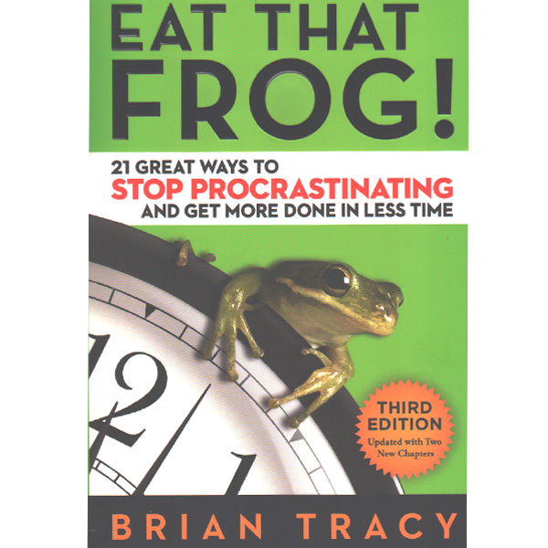 کتاب EAT THAT FROG اثر برایان تریسی به زبان انگلیسی