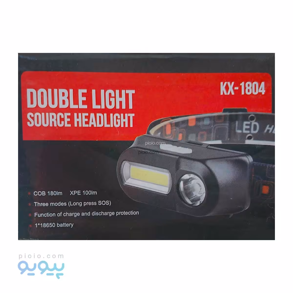 چراغ پیشانی هدلایت آیتم KX-1804