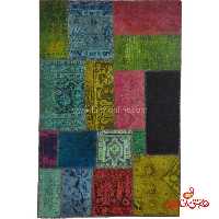 فرش دستباف کلاژ کد 5105