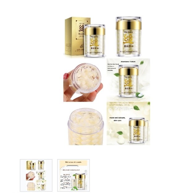 کرم پروتئین ابریشم صورت بیوآکوا | کرم‌ابریشم بیواکوا  ماه گالری ماه 