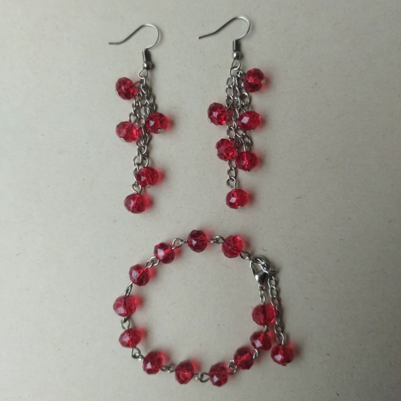 نیم ست دستبند و گوشواره مدل استیل طلایی و نقره ای | amazonchi