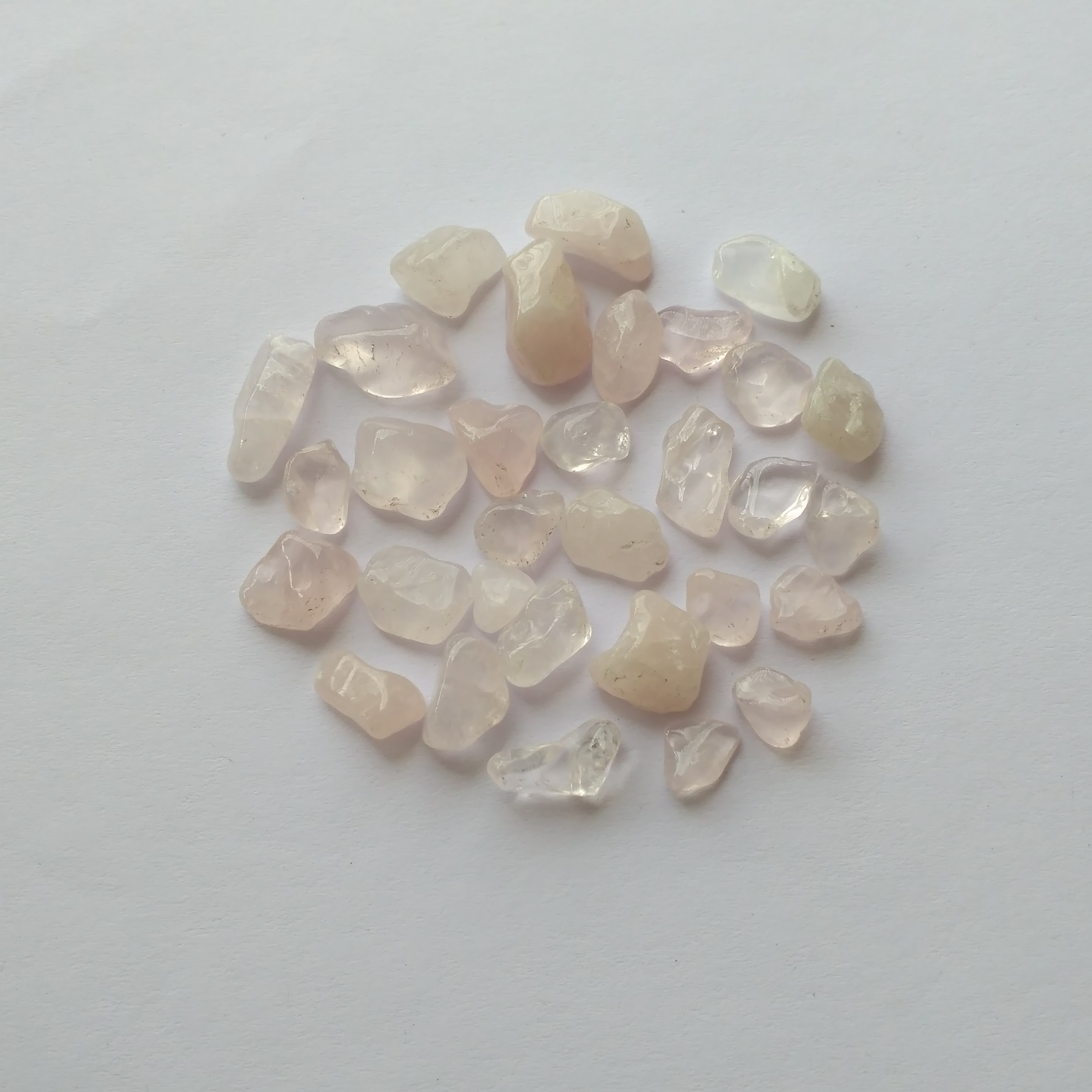 سنگ رز کوارتز (کد 463)سنگهای طبیعی 20 گرم