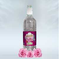 گلاب دو آتیشه (سنگین)مهر گل کاشان نیم لیتری