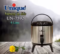 کلمن استیل 6 لیتر یونیک مدل UN-7592