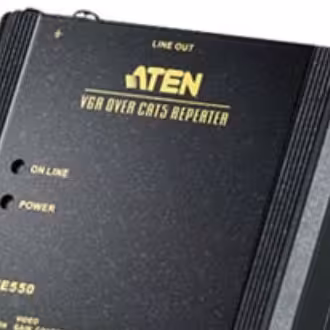 Repeater سیگنال VGA تحت بستر Cat5e مدل VE550