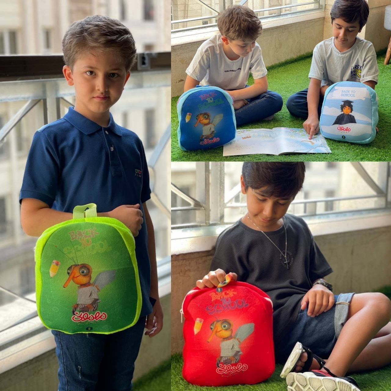 کوله پشتی  سایز مهد کودک
