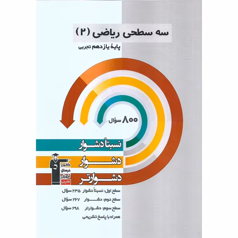 سه سطحی ریاضی پایه یازدهم تجربی قلم چی