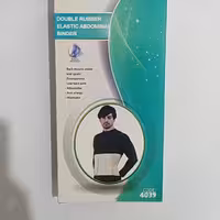 شکم بند با کش دوبل  رنگ سفید سایز ایکس لارج