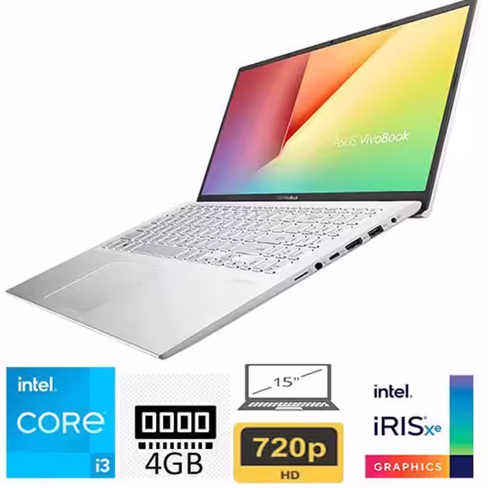 ایسوس F512 I3 11th/4/128 قیمت و خرید - دیجی 63