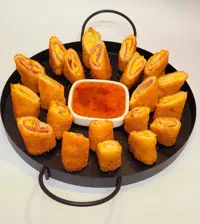 رول ژامبون سوخاری  