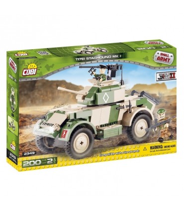 اسباب بازی ساختنی مدل ارتش کوچک- ماشین زرهی مدل Cobi Small Army T17E1